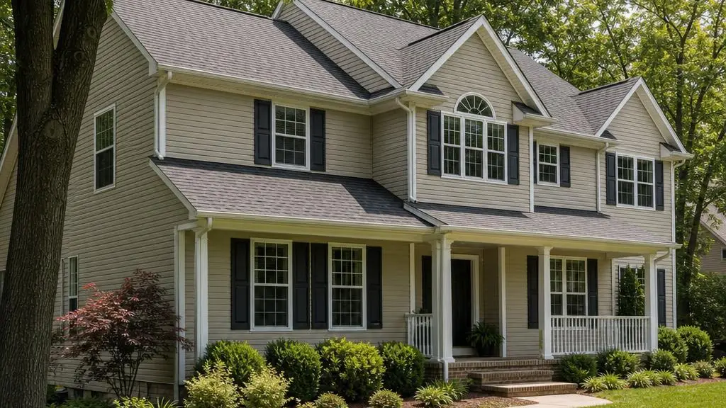 Middle Tennessee home with an asphalt shingle roof
